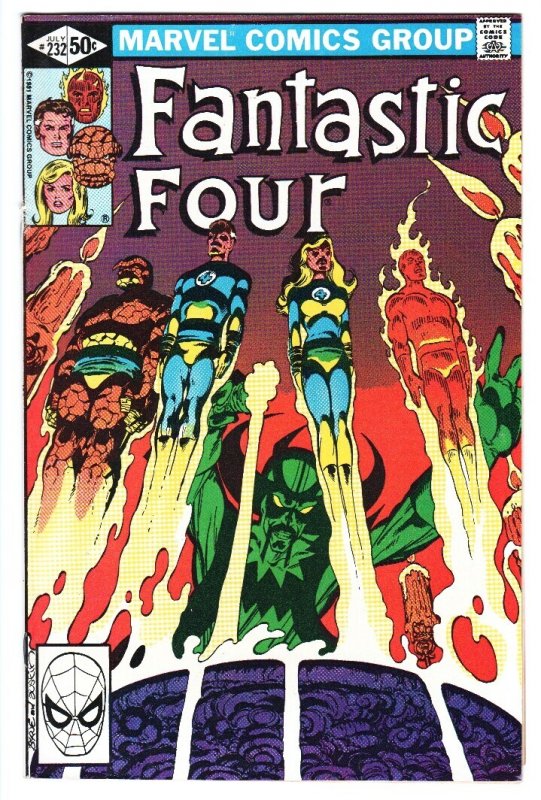 Fantastic Four #232 - 1981 - Marvel - VF - Comic Book (Marvel Comics, 1981), raw comic book in VF condition — front cover
