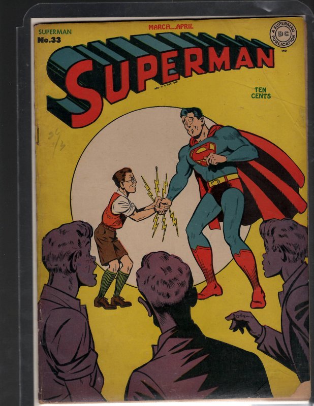 Superman #33 (DC Comics, 2014), raw, ungraded comic book — front cover
