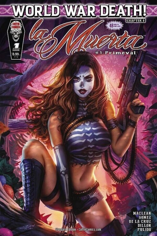 La Muerta Primeval Oneshot Cvr a Khamunaki Standard Coffin Comics, raw, ungraded comic book — front cover