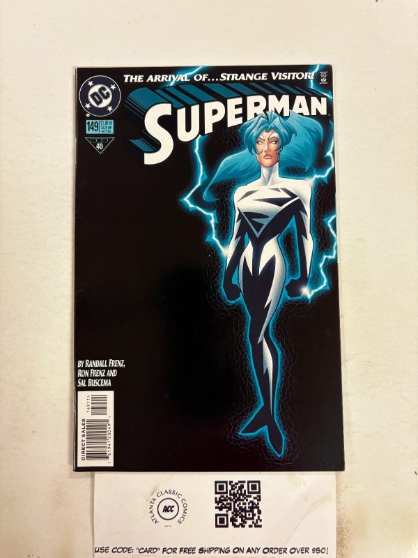 Superman #149 (DC Comics, 1961), raw comic book in NM condition — front cover