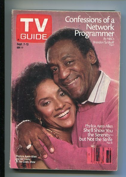 Mag: TV Guide 09/07/85- Grand Rapids Edition- Bill Cosby- Phylicia Ayers Allen, raw, ungraded comic book — front cover
