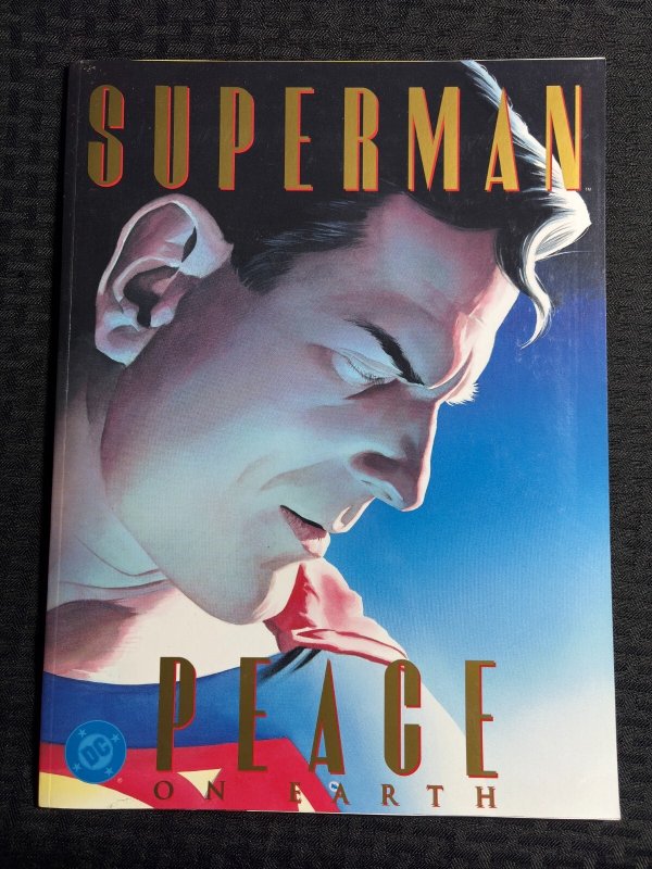 1999 Superman Peace ON Earth by Alex Ross SC FVF 7.0 2nd DC Treasury Size (DC Comics, 1999), raw comic book in 7.0 condition — front cover