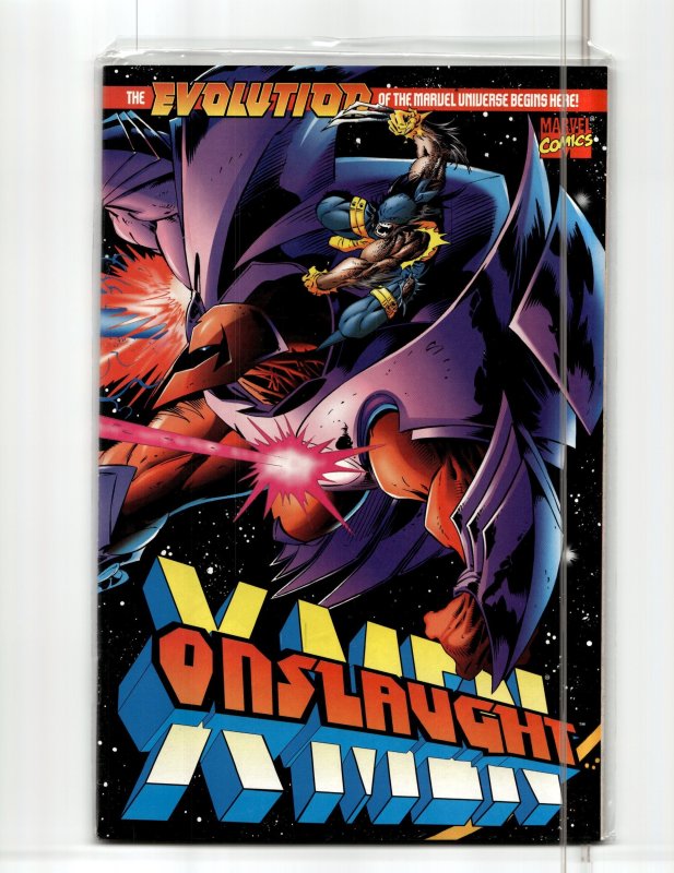 Onslaught: X-Men Direct Edition (1996) X-Men (Marvel Comics, 1996), raw, ungraded comic book — front cover