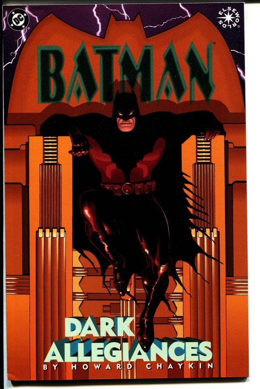 Batman: Dark Allegiances-Howard Chaykin-TPB-trade, raw, ungraded comic book — front cover