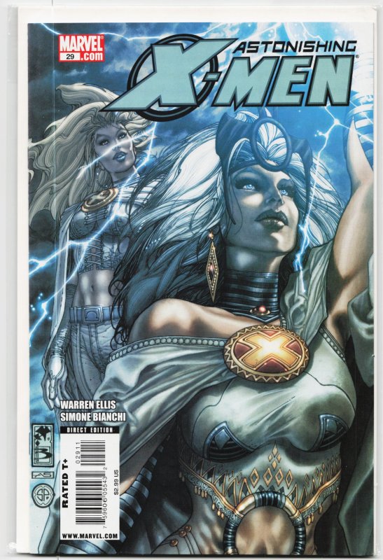 Astonishing X-Men #29 (Marvel Comics, 2009), raw, ungraded comic book — front cover