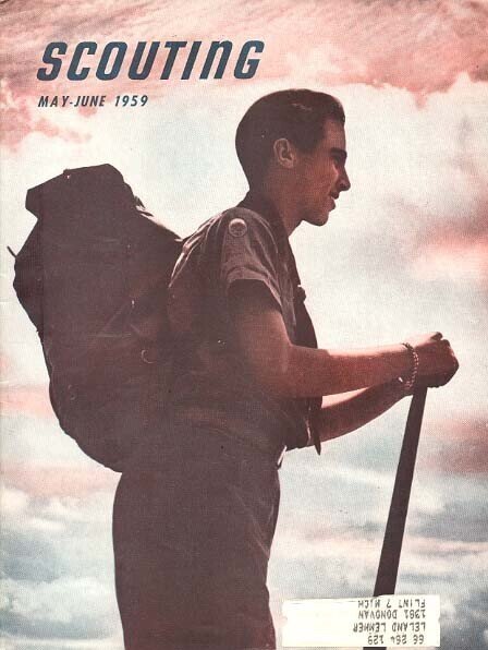 Mag: Scouting #5, raw comic book in VG condition — front cover