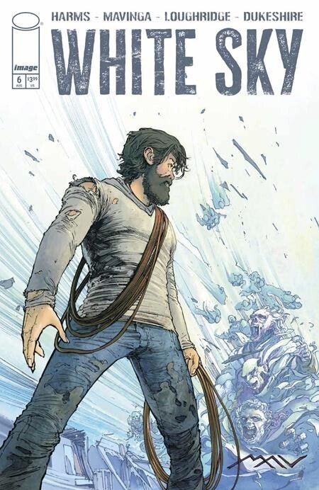White Sky #6 (Image Comics, 2026), raw, ungraded comic book — front cover