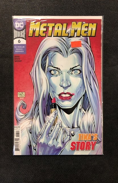 Metal Men #6 (DC Comics, 2020), raw, ungraded comic book — front cover