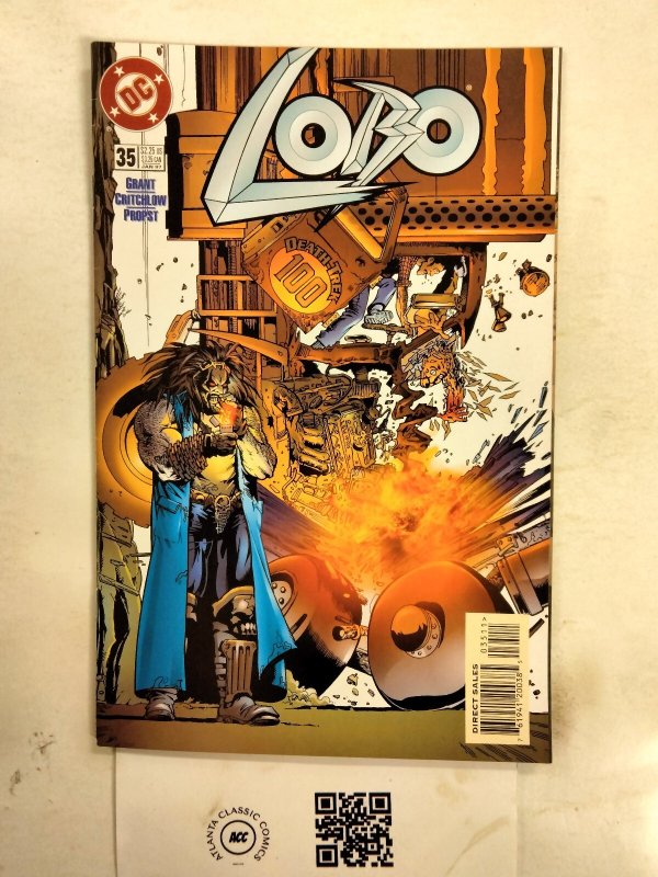 Lobo #35 (DC Comics), raw comic book in NM condition — front cover
