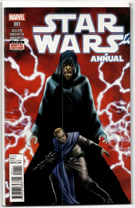 Star Wars Annual #1 (2016), raw, ungraded comic book — front cover
