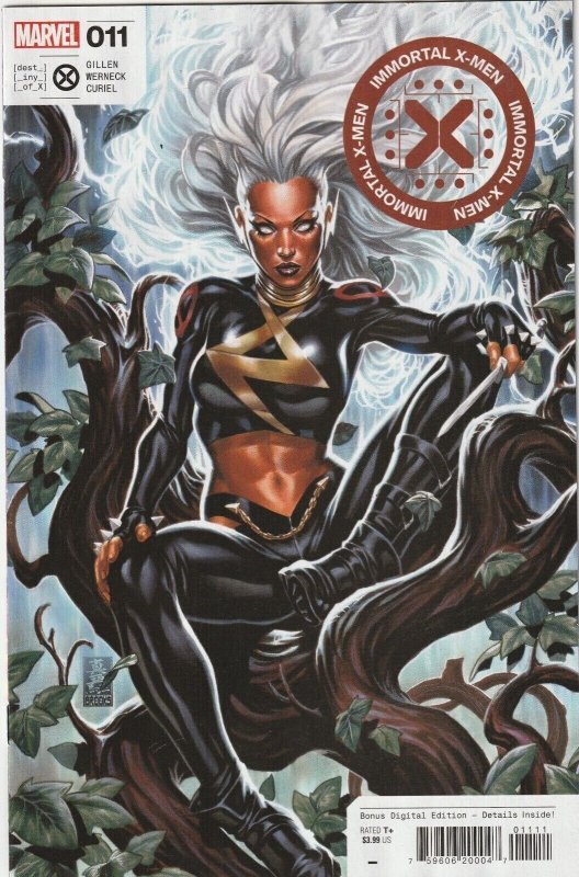 Immortal X-Men #11 (Marvel Comics, 2023), raw, ungraded comic book — front cover
