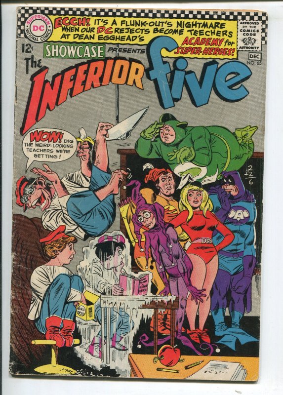 Showcase Presents #65 (1966), raw comic book in FN+ condition — front cover