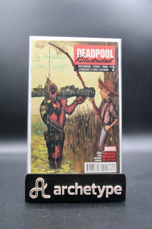 Deadpool Killustrated #2 (Marvel Comics, 2013), raw, ungraded comic book — front cover
