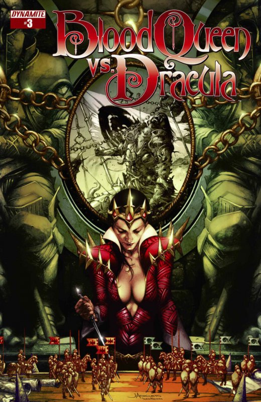 The Blood Queen vs. Dracula #3 (Dynamite Entertainment, 2015), raw comic book in VF/NM condition — front cover