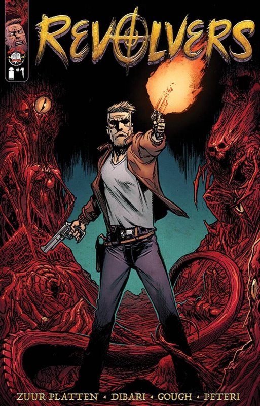 Revolvers #1 (Image Comics, 2022), raw, ungraded comic book — front cover