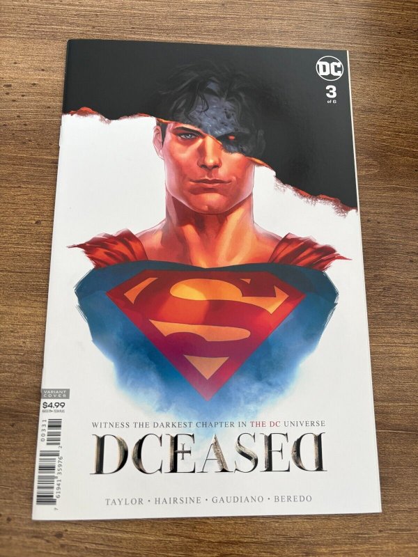 Dceased #3 (DC Comics, 2019), raw comic book in NM condition — front cover