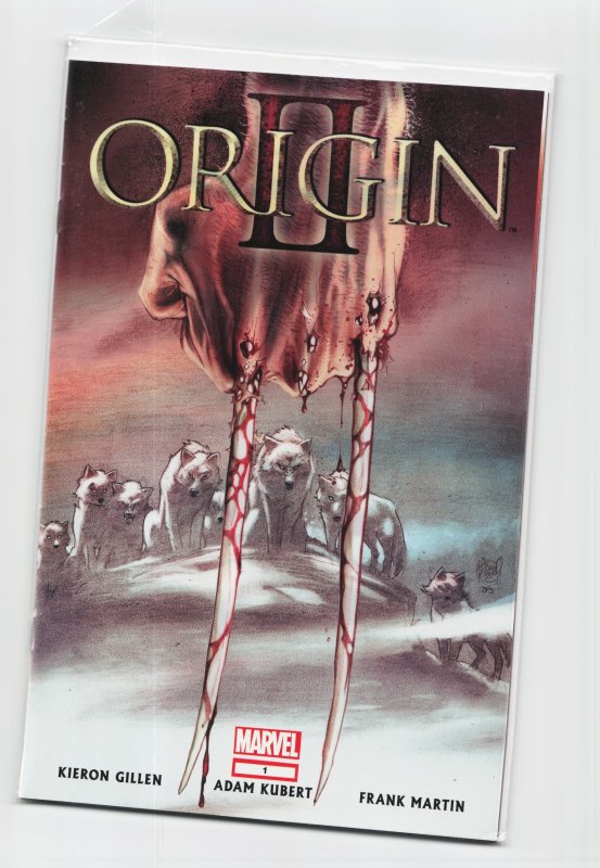 Origin II #1 (2014), raw, ungraded comic book — front cover