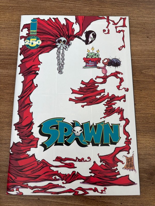 Spawn #250 (Image Comics, 2015), raw comic book in NM condition — front cover