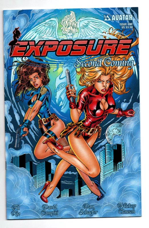 Exposure: Second Coming #1 & 2 Al Rio Covers Complete set - 2000 - NM (2000), raw comic book in NM condition — front cover