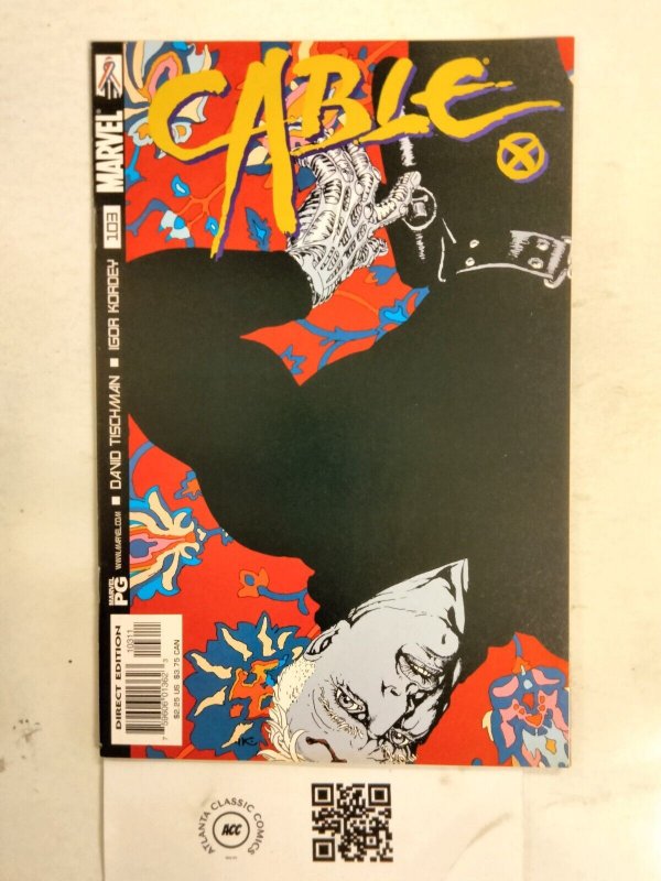 Cable #103 (Marvel Comics), raw comic book in NM condition — front cover
