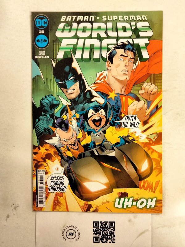 World's Finest #26 (DC Comics), raw comic book in NM condition — front cover
