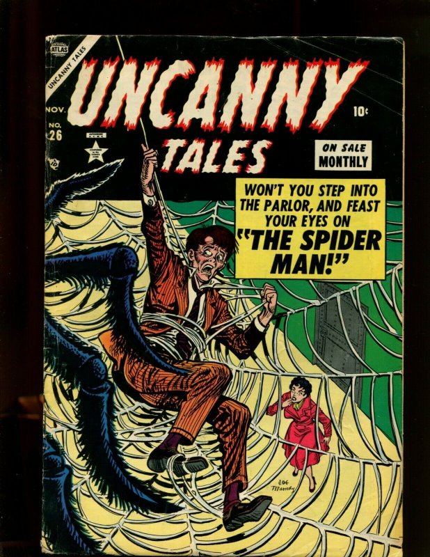 Uncanny Tales #26, raw comic book in 4.5 condition — front cover