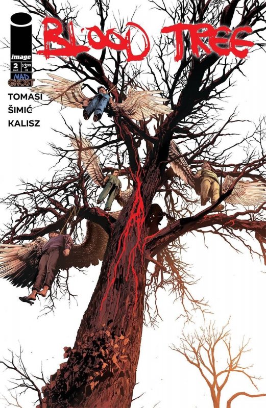Blood Tree #2 (Image Comics, 2023), raw, ungraded comic book — front cover