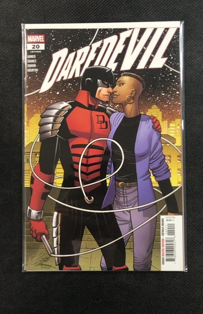 Daredevil #20 (Marvel Comics, 2025), raw, ungraded comic book — front cover