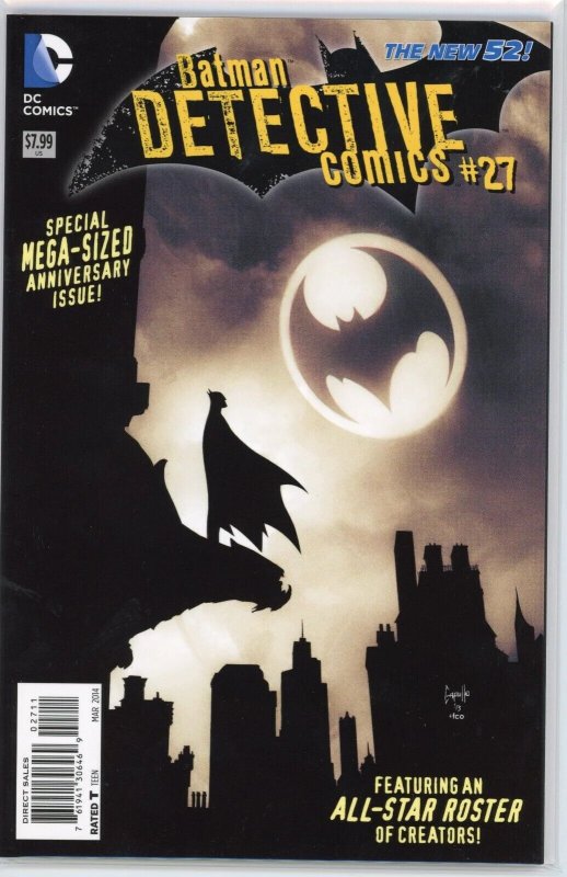 Detective Comics #27 (DC Comics, 2014), raw comic book in NM 9.4 condition — front cover