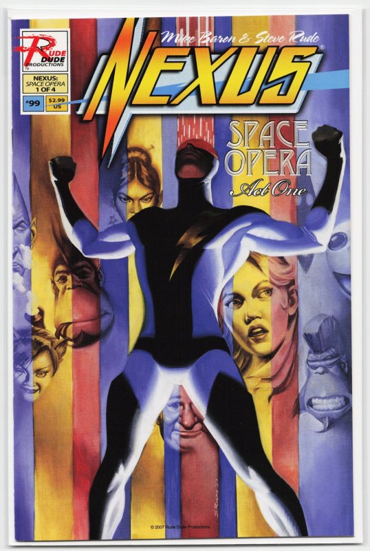 Nexus #99 (2007), raw, ungraded comic book — front cover