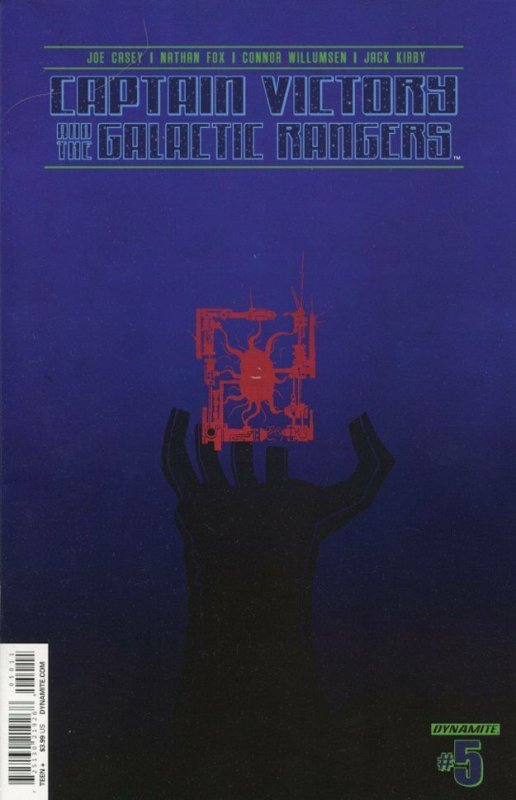 Captain Victory and the Galactic Rangers #5 (Dynamite Entertainment, 2015), raw, ungraded comic book — front cover