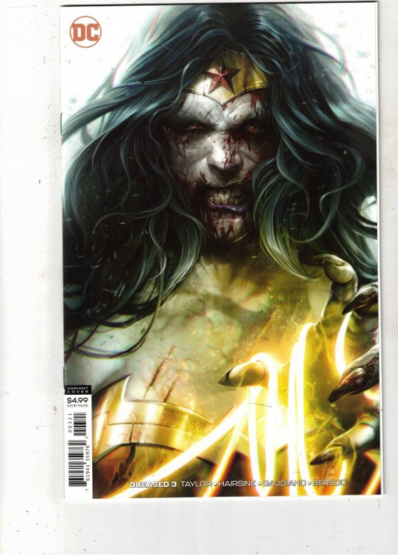 DCeased #3 (DC Comics, 2019), raw comic book in NM+ condition — front cover