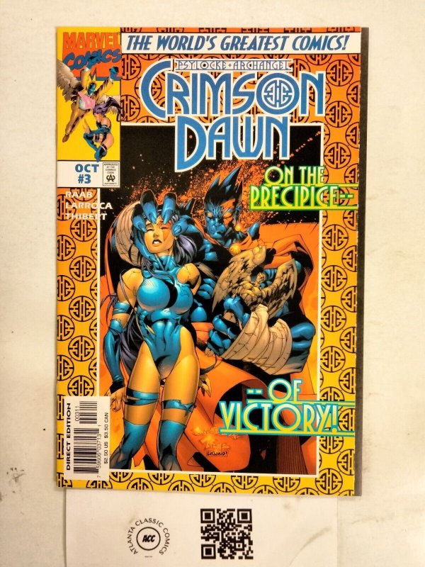Psylocke Archangel Crimson Dawn #3 (Marvel Comics), raw comic book in NM condition — front cover