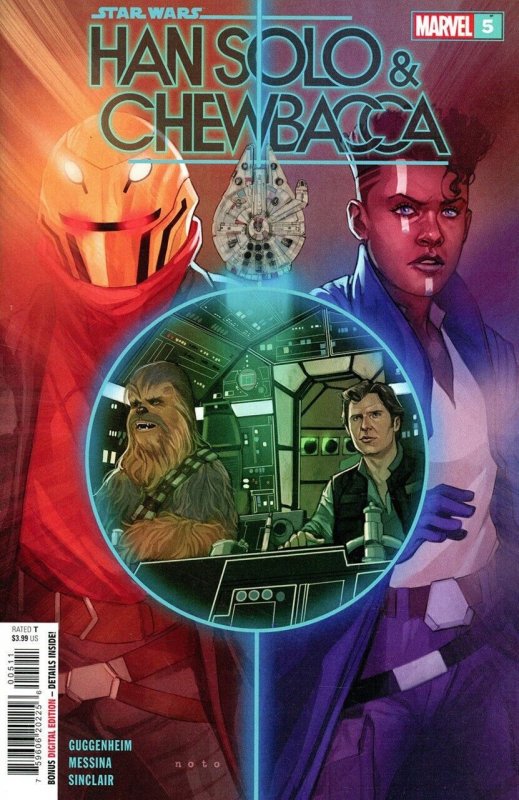 Star Wars: Han Solo & Chewbacca #5 (2022), raw comic book in NM condition — front cover