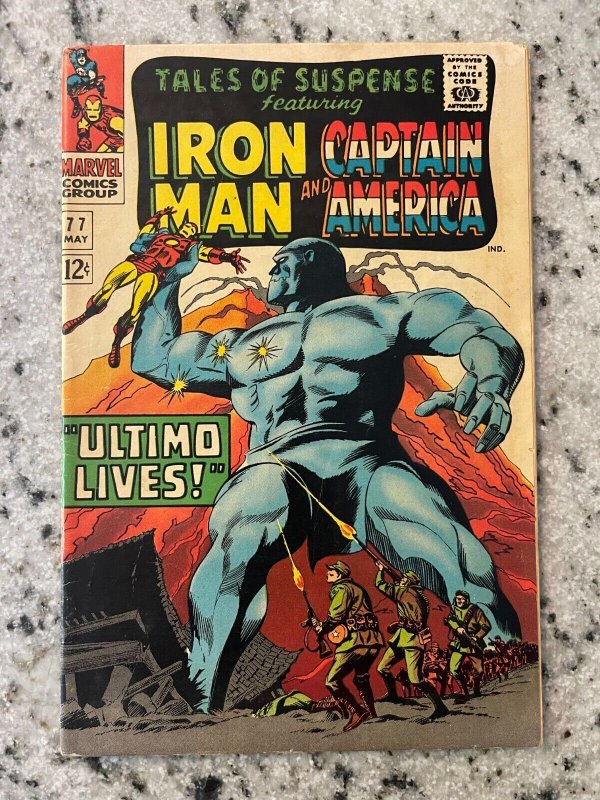 Tales of Suspense #77 (Marvel Comics, 1966), raw comic book in FN/VF condition — front cover