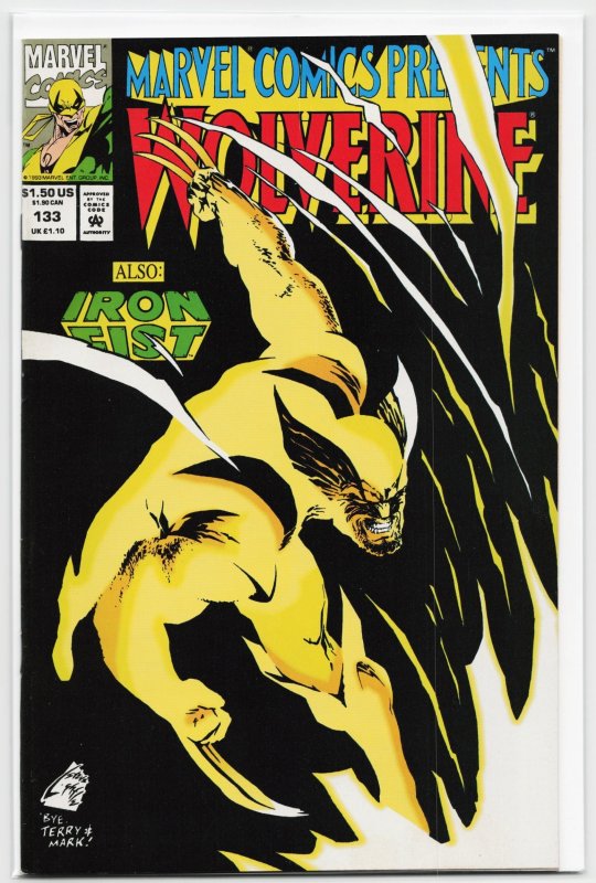 Presents #133 (Marvel Comics, 1993), raw, ungraded comic book — front cover