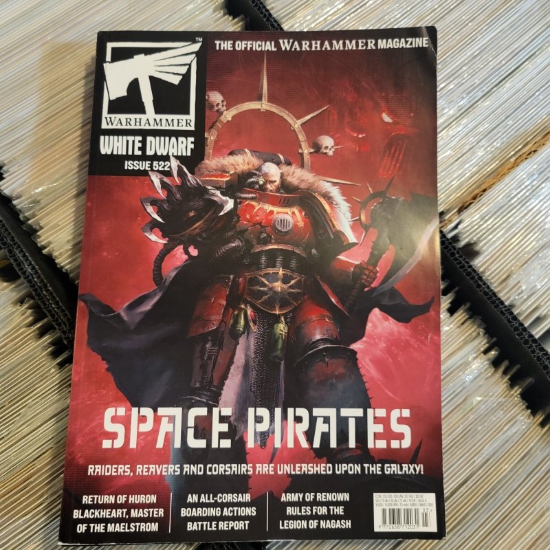 Warhammer White Dwarf Issue #522 (2026), raw, ungraded comic book — front cover