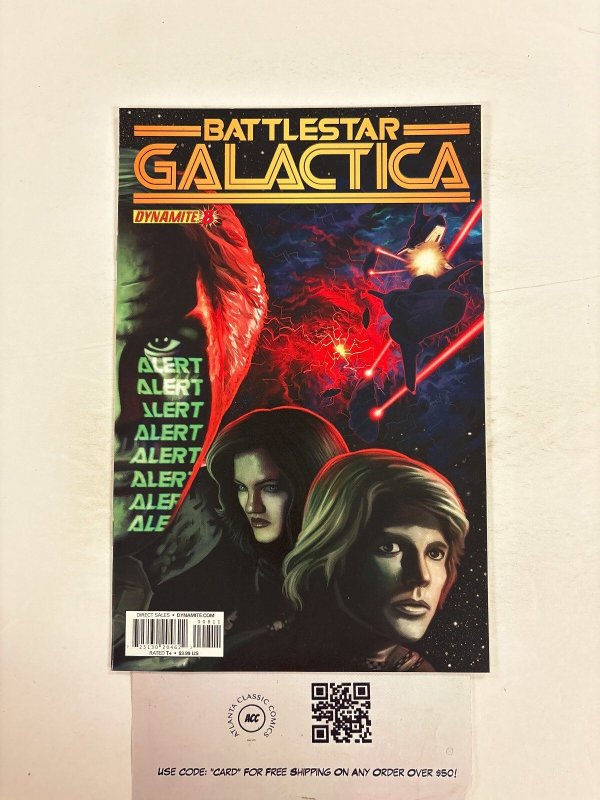 Battlestar Galactica #8 (Dynamite Entertainment, 1979), raw comic book in NM condition — front cover