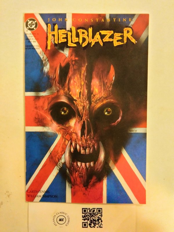 Hellblazer John Constantine #55 (DC Comics), raw comic book in NM condition — front cover
