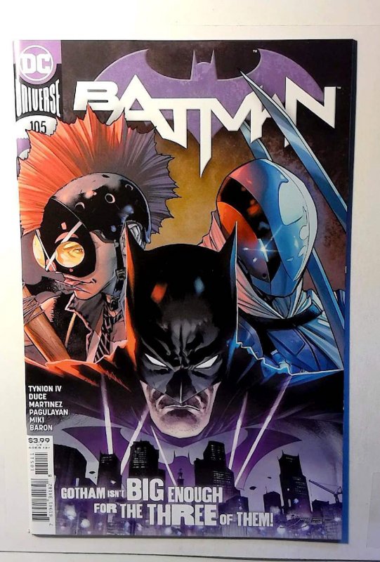 Batman #105 (DC Comics, 2021), raw comic book in NM 9.4 condition — front cover