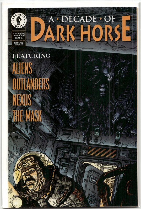 A Decade of Dark Horse #3 (Dark Horse Comics, 1996), raw, ungraded comic book — front cover