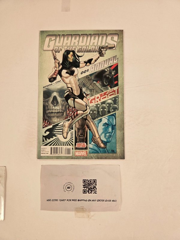 Guardians of the Galaxy Annual #1 (Marvel Comics), raw comic book in NM condition — front cover