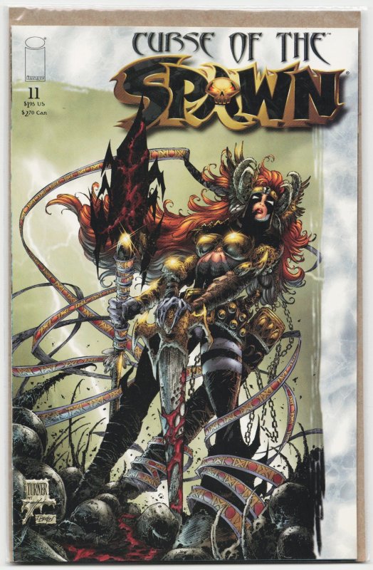 Curse of the Spawn #11 (Image Comics, 1997), raw, ungraded comic book — front cover