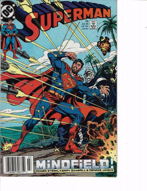 Lot of 2 Comic Books DC Superman #89 and #34 Batman Flash 0N8, raw, ungraded comic book — front cover