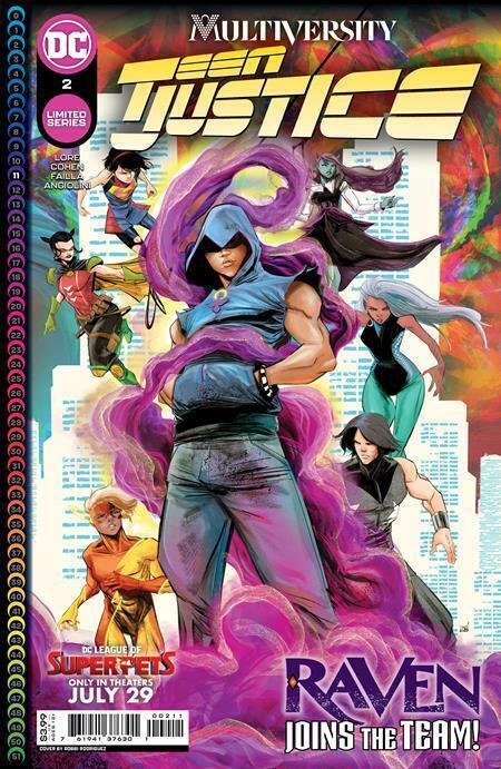 Multiversity: Teen Justice #2 (2022), raw comic book in NM condition — front cover