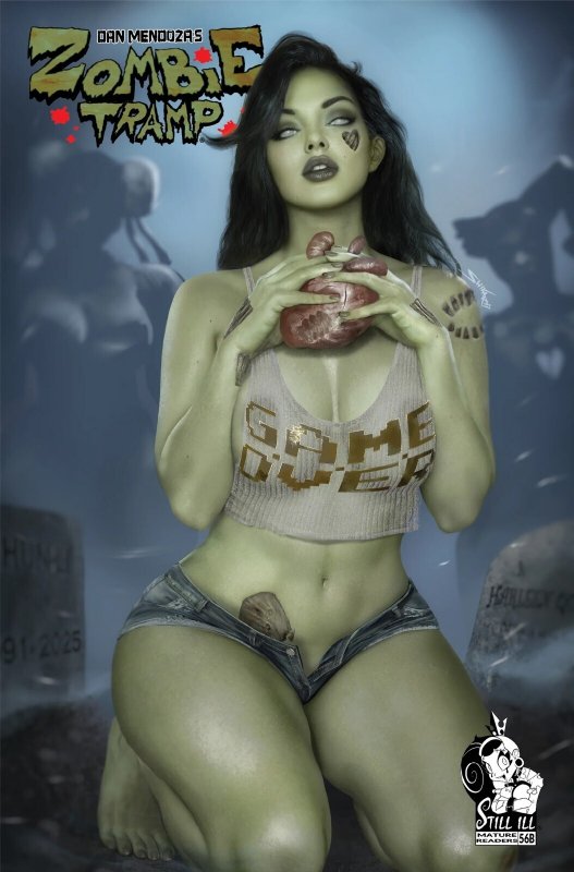 Zombie Tramp #56 (Action Lab Entertainment), raw, ungraded comic book — front cover