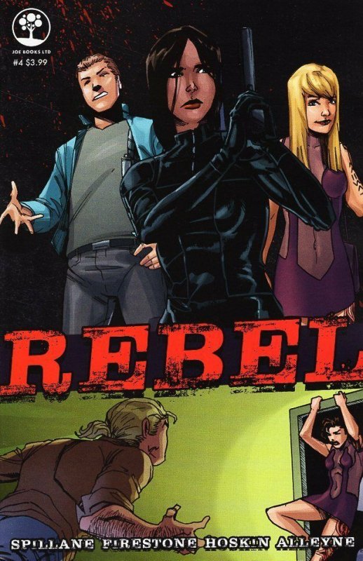 Rebel #4 (2017), raw, ungraded comic book — front cover