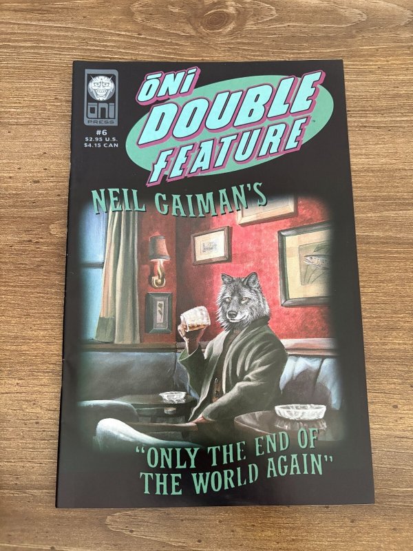 Oni Double Feature #6 (Oni Press), raw comic book in NM- condition — front cover