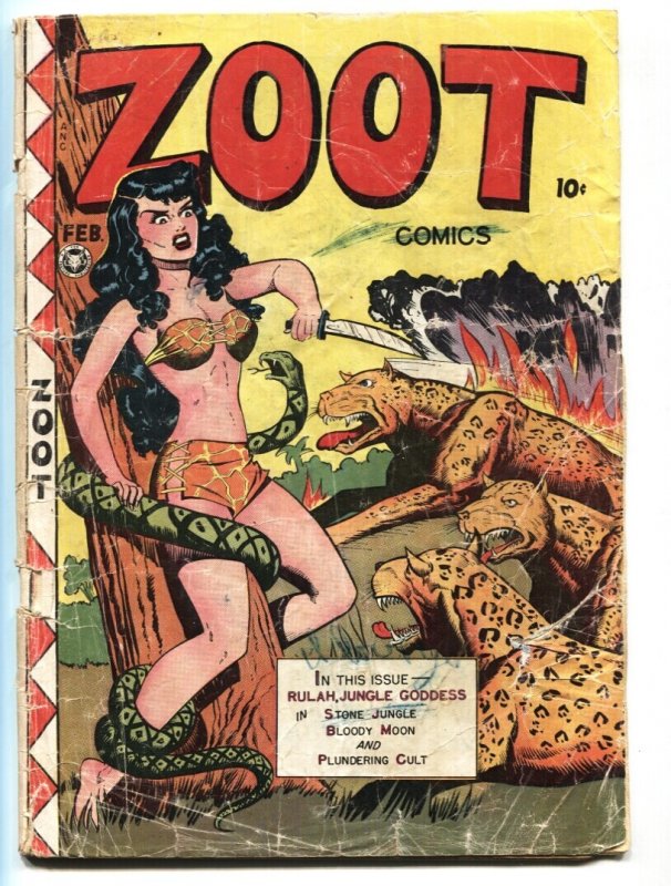 Zoot #13 (1948), raw comic book in FR condition — front cover