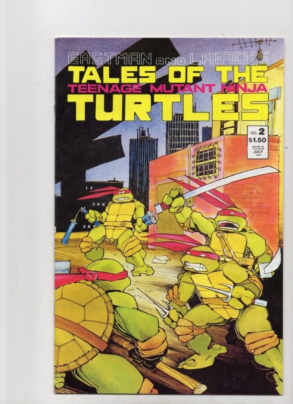 Tales of TMNT #2 (IDW Publishing, 1987), raw comic book in NM- 9.2 condition — front cover
